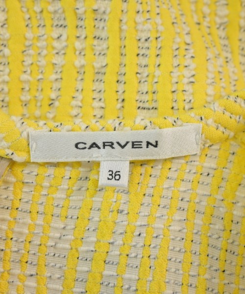 CARVEN（カルヴェン）ベスト 黄 サイズ:36(XS位) レディース/2200679355113