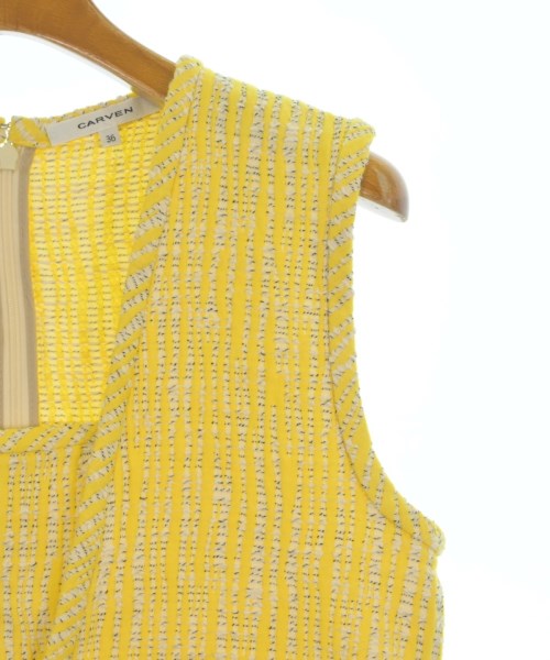 CARVEN（カルヴェン）ベスト 黄 サイズ:36(XS位) レディース/2200679355113