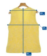 CARVEN（カルヴェン）ベスト 黄 サイズ:36(XS位) レディース/2200679355113