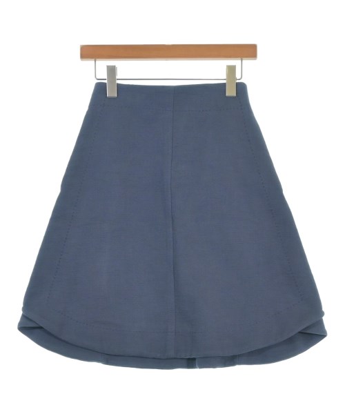CARVEN(カルヴェン)ひざ丈スカート 青 サイズ:34(XXS位)/2200680327024
