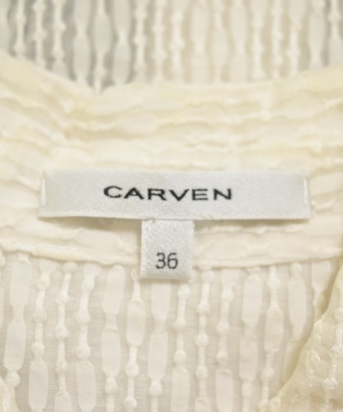 CARVEN（カルヴェン）カジュアルシャツ 白 サイズ:36(XS位) レディース/2200648998044