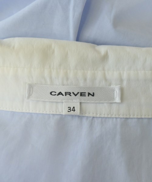 CARVEN（カルヴェン）カジュアルシャツ 青 サイズ:34(XXS位) レディース/2200656751051