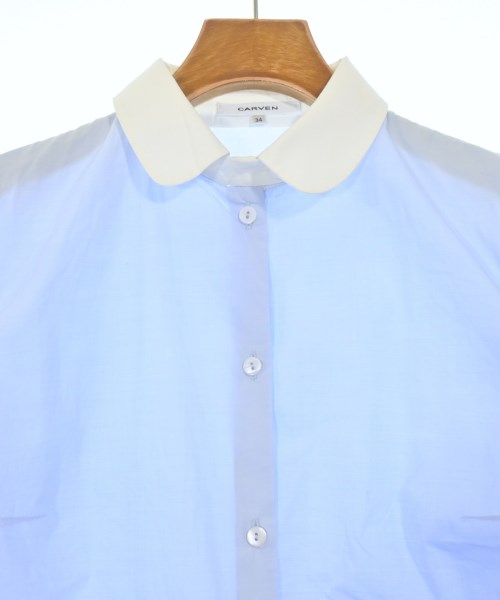 CARVEN（カルヴェン）カジュアルシャツ 青 サイズ:34(XXS位) レディース/2200656751051