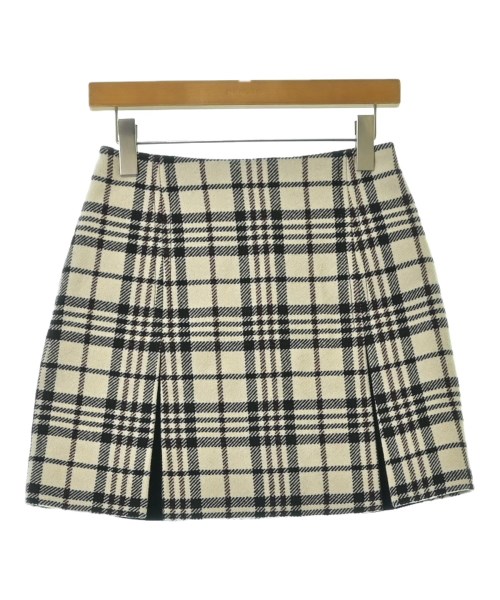 CARVEN(カルヴェン)ミニスカート 白 サイズ:36(XS位)/2200656813124