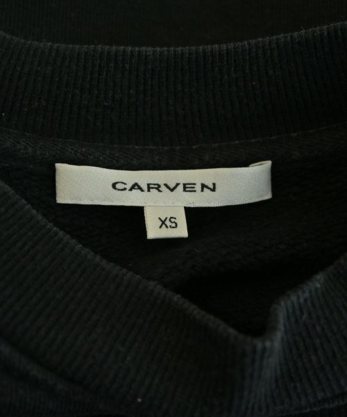 CARVEN（カルヴェン）スウェット 黒 サイズ:XS レディース/2200657485023