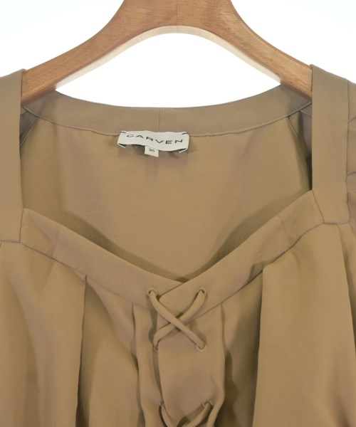 CARVEN（カルヴェン）ブラウス ベージュ サイズ:36(XS位) レディース/2200703072085