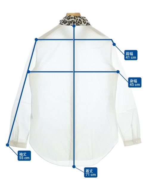 CARVEN（カルヴェン）カジュアルシャツ 白 サイズ:38(S位) レディース/2200713212013
