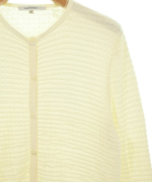 CARVEN（カルヴェン）カーディガン 白 サイズ:S レディース/2200638042047