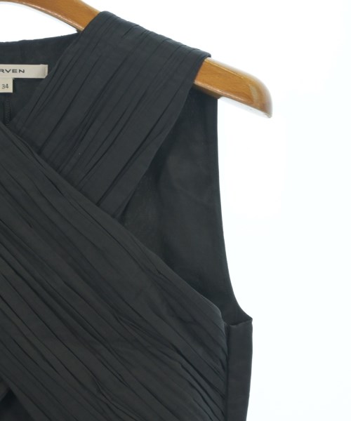 CARVEN（カルヴェン）ブラウス 黒 サイズ:34(XXS位) レディース/2200644637060
