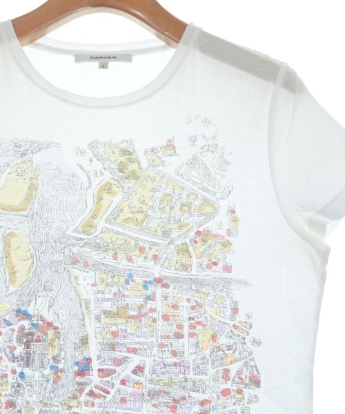 CARVEN（カルヴェン）Tシャツ・カットソー 白 サイズ:S レディース/2200653981048