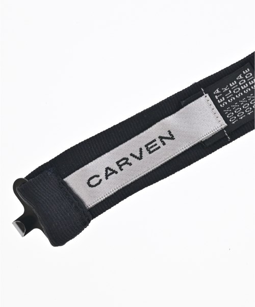 CARVEN（カルヴェン）ネクタイ 黒 サイズ:- メンズ/2200703268358