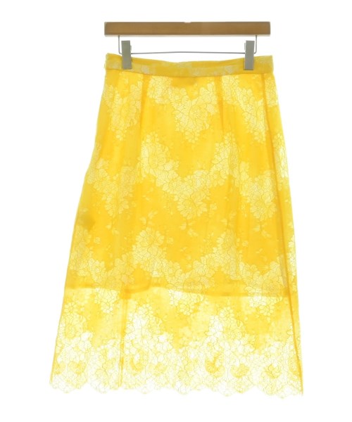 CARVEN（カルヴェン）ロング・マキシ丈スカート 黄 サイズ:40(M位) レディース/2200705591058
