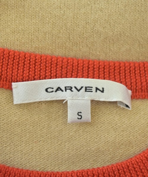 CARVEN（カルヴェン）ニット・セーター ベージュ サイズ:S レディース/2200703170118