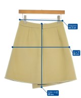 CARVEN（カルヴェン）ひざ丈スカート ベージュ サイズ:36(XS位) レディース/2200705646154