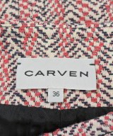 CARVEN（カルヴェン）ひざ丈スカート 赤 サイズ:36(XS位) レディース/2200709307235