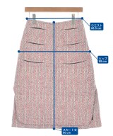 CARVEN（カルヴェン）ひざ丈スカート 赤 サイズ:36(XS位) レディース/2200709307235