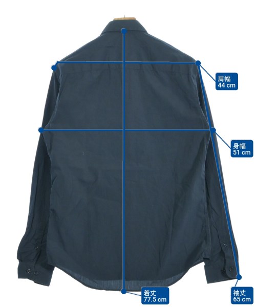 CARVEN（カルヴェン）カジュアルシャツ 紺 サイズ:L メンズ/2200653614151