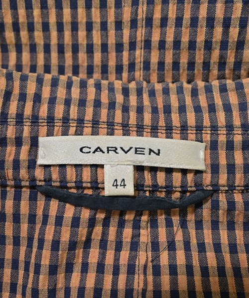 CARVEN（カルヴェン）カジュアルジャケット オレンジ サイズ:44(S位) メンズ/2200663369027
