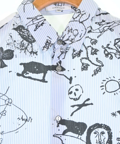 CARVEN（カルヴェン）カジュアルシャツ 青 サイズ:40(M位) メンズ/2200668005098