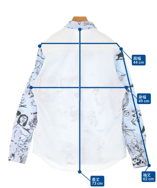 CARVEN（カルヴェン）カジュアルシャツ 青 サイズ:40(M位) メンズ/2200668005098