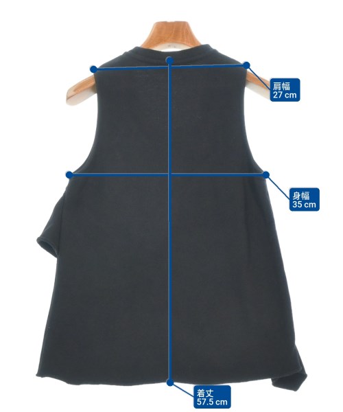 CARVEN（カルヴェン）ノースリーブ 黒 サイズ:XS レディース/2200669329162