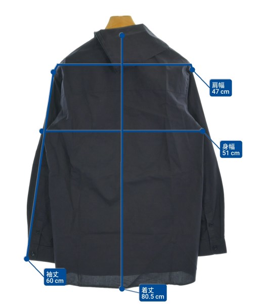 CARVEN（カルヴェン）カジュアルシャツ 紺 サイズ:37(XS位) メンズ/2200671067069