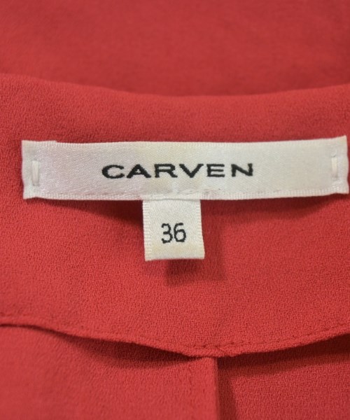 CARVEN（カルヴェン）ワンピース 赤 サイズ:36(XS位) レディース/2200729026017