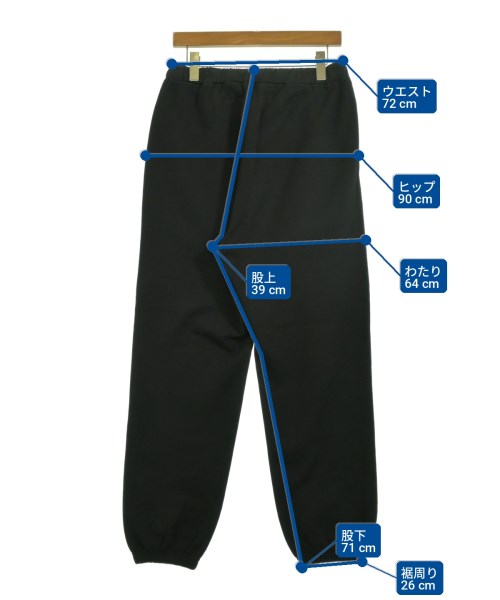 CARVEN（カルヴェン）スウェットパンツ 黒 サイズ:XS レディース/2200722334126