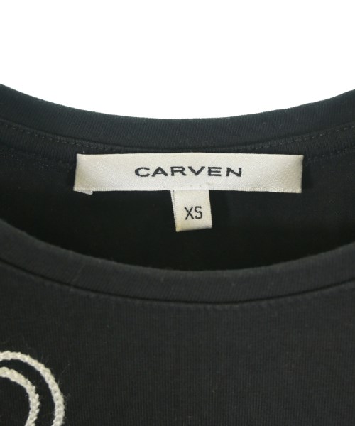 CARVEN（カルヴェン）Tシャツ・カットソー 黒 サイズ:XS レディース/2200727255211