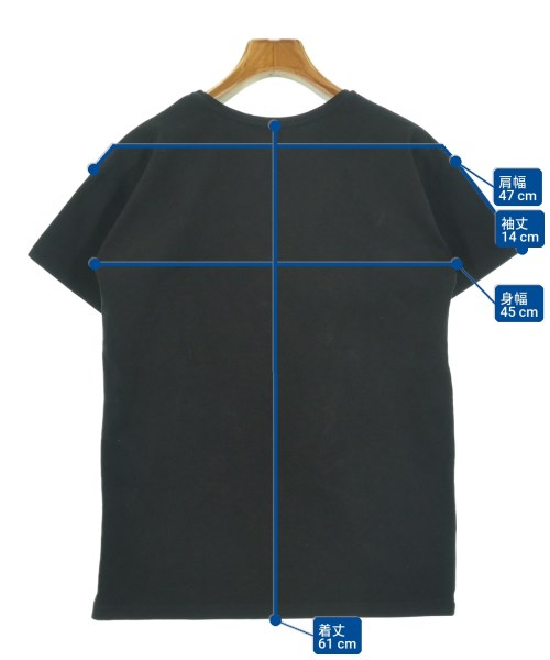 CARVEN（カルヴェン）Tシャツ・カットソー 黒 サイズ:XS レディース/2200727255211