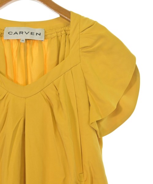 CARVEN（カルヴェン）ワンピース 黄 サイズ:34(XXS位) レディース/2200721993041
