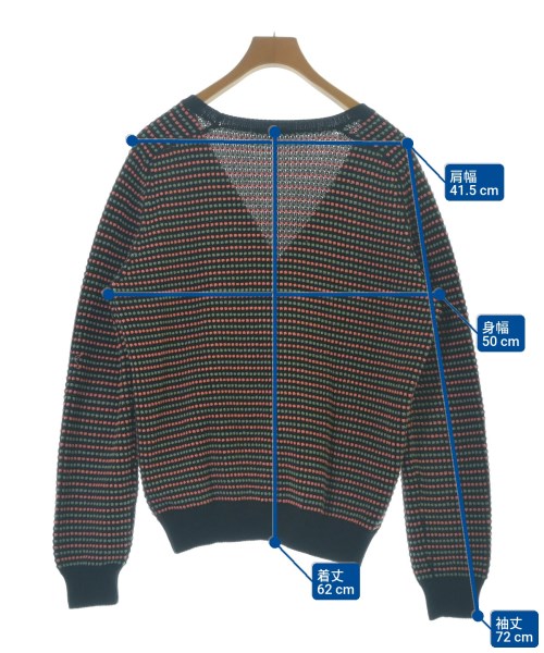 CARVEN（カルヴェン）カーディガン 黒 サイズ:M メンズ/2200688042028