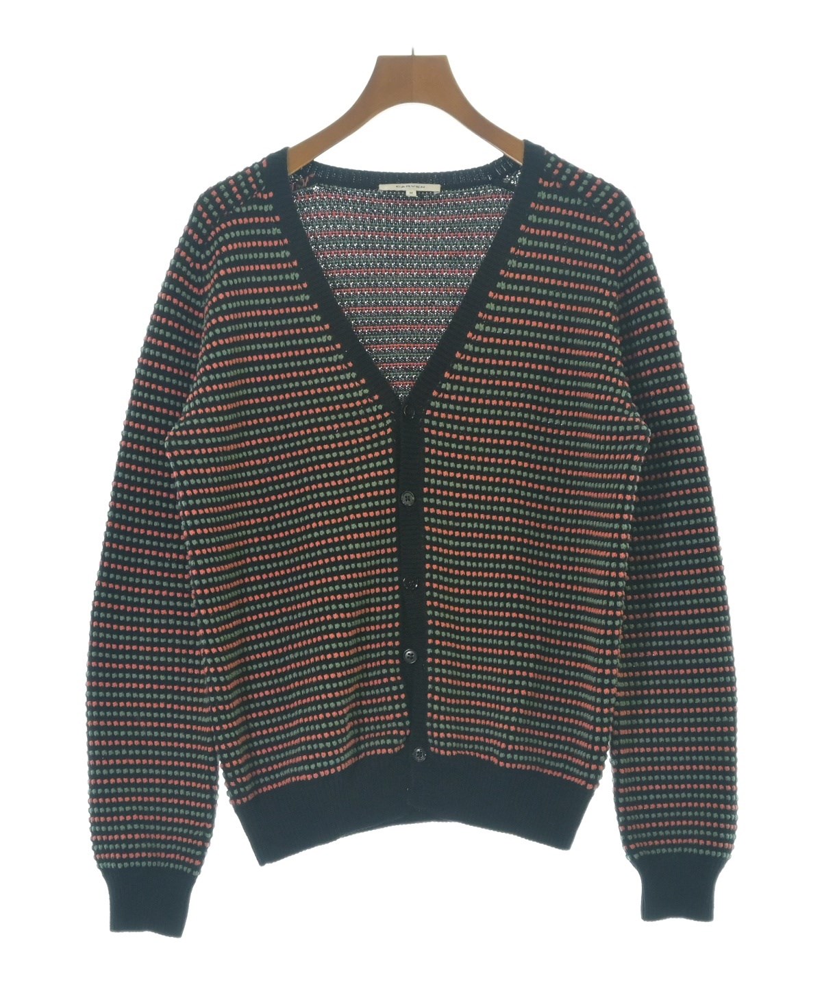 CARVEN（カルヴェン）カーディガン 黒 サイズ:M メンズ/2200688042028 