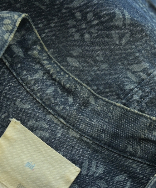 girl.by BAND OF OUTSIDERS（ガールバイバンドオブアウトサイ）ブラウス 紺 サイズ:0(XS位) レディース/2200664294014