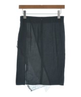 sharon wauchob（シャロンワコブ）ひざ丈スカート 黒 サイズ:34(XXS位) レディース/2200637563116