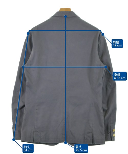 ADAM KIMMEL（アダムキメル）カジュアルジャケット 青 サイズ:M メンズ/2200626285012