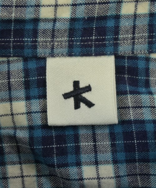 ADAM KIMMEL（アダムキメル）カジュアルシャツ 青 サイズ:XXS メンズ/2200657132729