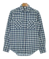 ADAM KIMMEL（アダムキメル）カジュアルシャツ 青 サイズ:XXS メンズ/2200657132729