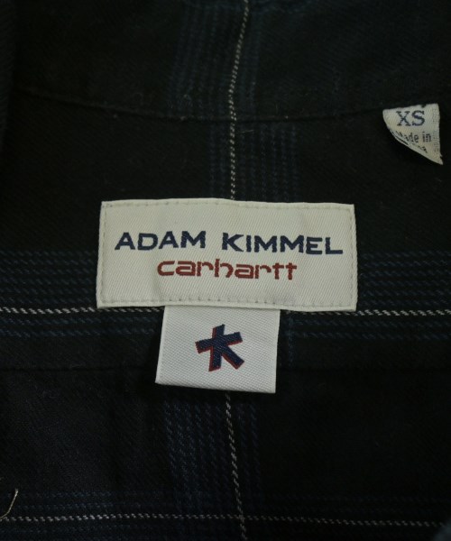 ADAM KIMMEL（アダムキメル）カジュアルシャツ 黒 サイズ:XS メンズ/2200646812083