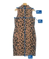 ELIE TAHARI（エリータハリ）ワンピース 茶 サイズ:S レディース/2200610315589