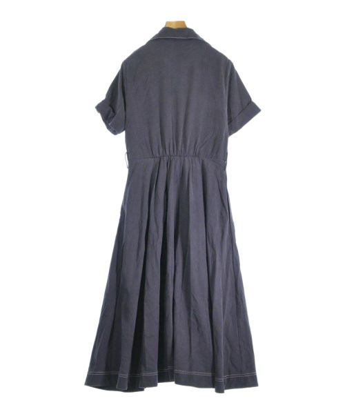 ELIE TAHARI（エリータハリ）ワンピース グレー サイズ:46(XL位) レディース/2200706603125