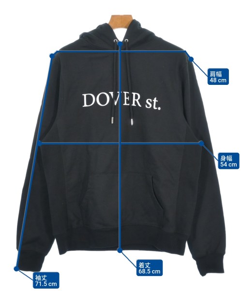 DOVER STREET MARKET（ドーバーストリートマーケット）パーカー 黒 サイズ:L メンズ/2200626626020