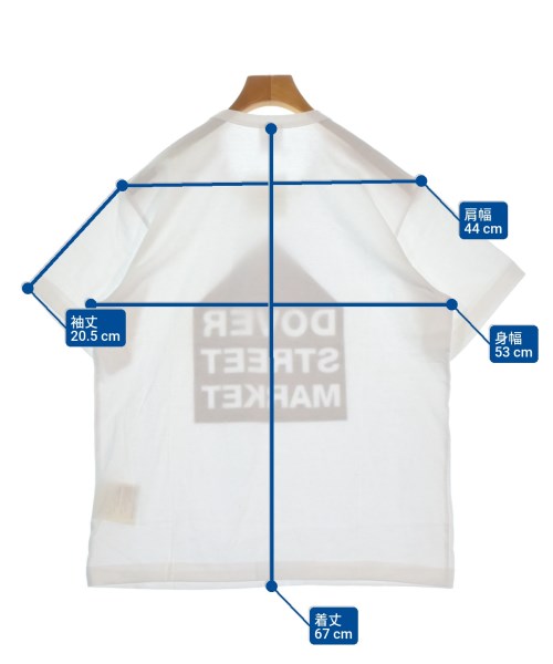 DOVER STREET MARKET（ドーバーストリートマーケット）Tシャツ・カットソー 白 サイズ:XL メンズ/2200666889058