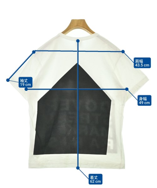 DOVER STREET MARKET（ドーバーストリートマーケット）Tシャツ・カットソー 白 サイズ:L メンズ/2200683264043