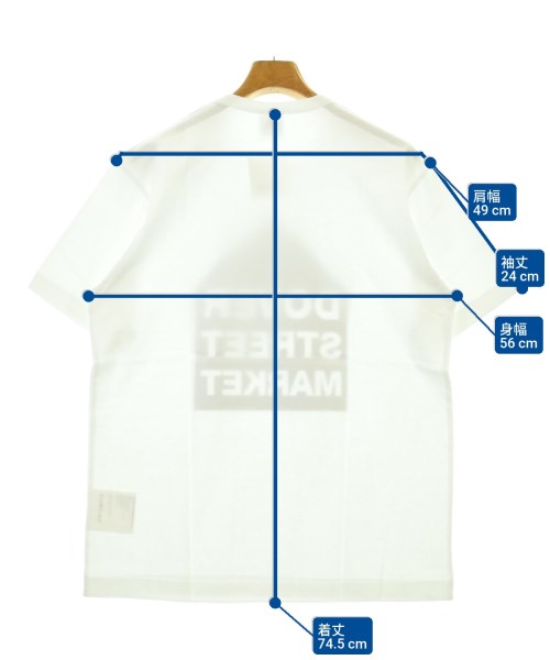 DOVER STREET MARKET（ドーバーストリートマーケット）Tシャツ・カットソー 白 サイズ:XL メンズ/2200684853611