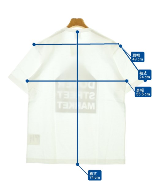 DOVER STREET MARKET（ドーバーストリートマーケット）Tシャツ・カットソー 白 サイズ:XL メンズ/2200684853628