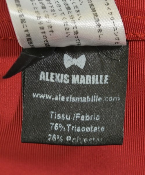 ALEXIS MABILLE（アレクシスンマービユ）ワンピース 赤 サイズ:36(XS位) レディース/2200621259063