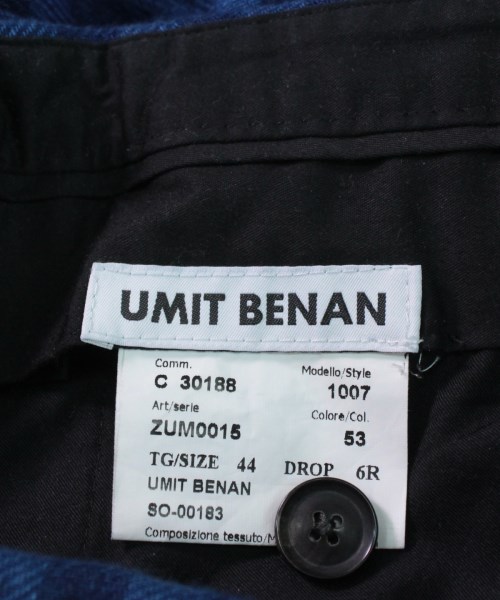 Umit Benan（ウミットベナン）ショートパンツ 青 サイズ:44(S位
