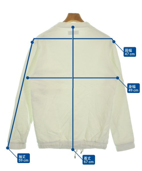 Umit Benan（ウミットベナン）スウェット 白 サイズ:XS メンズ/2200670599165