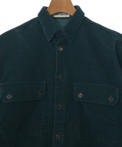 Umit Benan（ウミットベナン）カジュアルシャツ 緑 サイズ:44(S位) メンズ/2200656433087